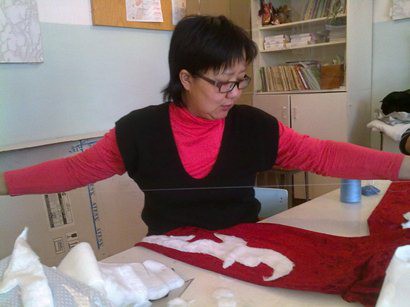 проект костюм деда-мороза